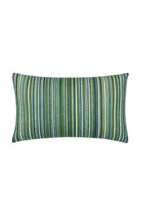 Plush Velvet Indoor & Outdoor Woven Accent Pillow
