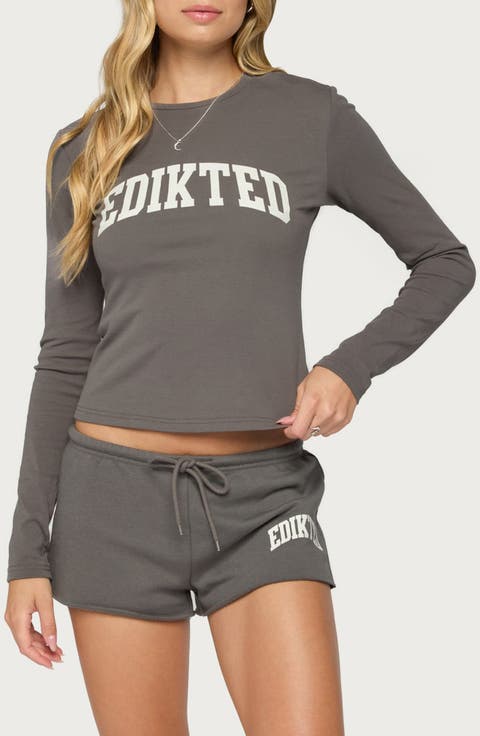 Sporty Babe Graphic Long Sleeve T-Shirt