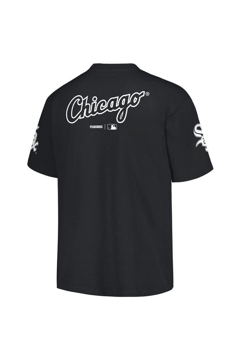 Men's PLEASURES  Black Chicago White Sox Team T-Shirt, Alternate, color, Black