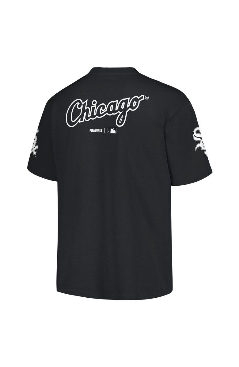 PLEASURES Men's PLEASURES Black Chicago White Sox Team T-Shirt, Alternate, color, Black