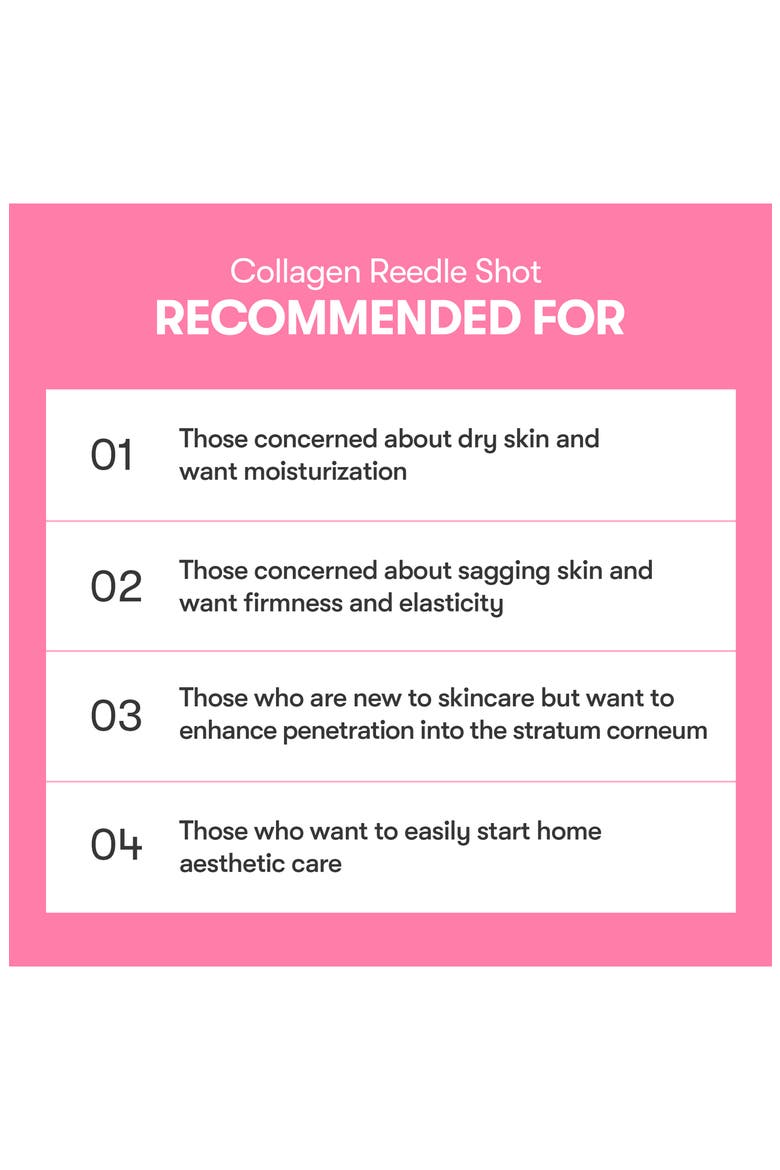 Collagen Reedle Shot 100, Alternate, color, PINK