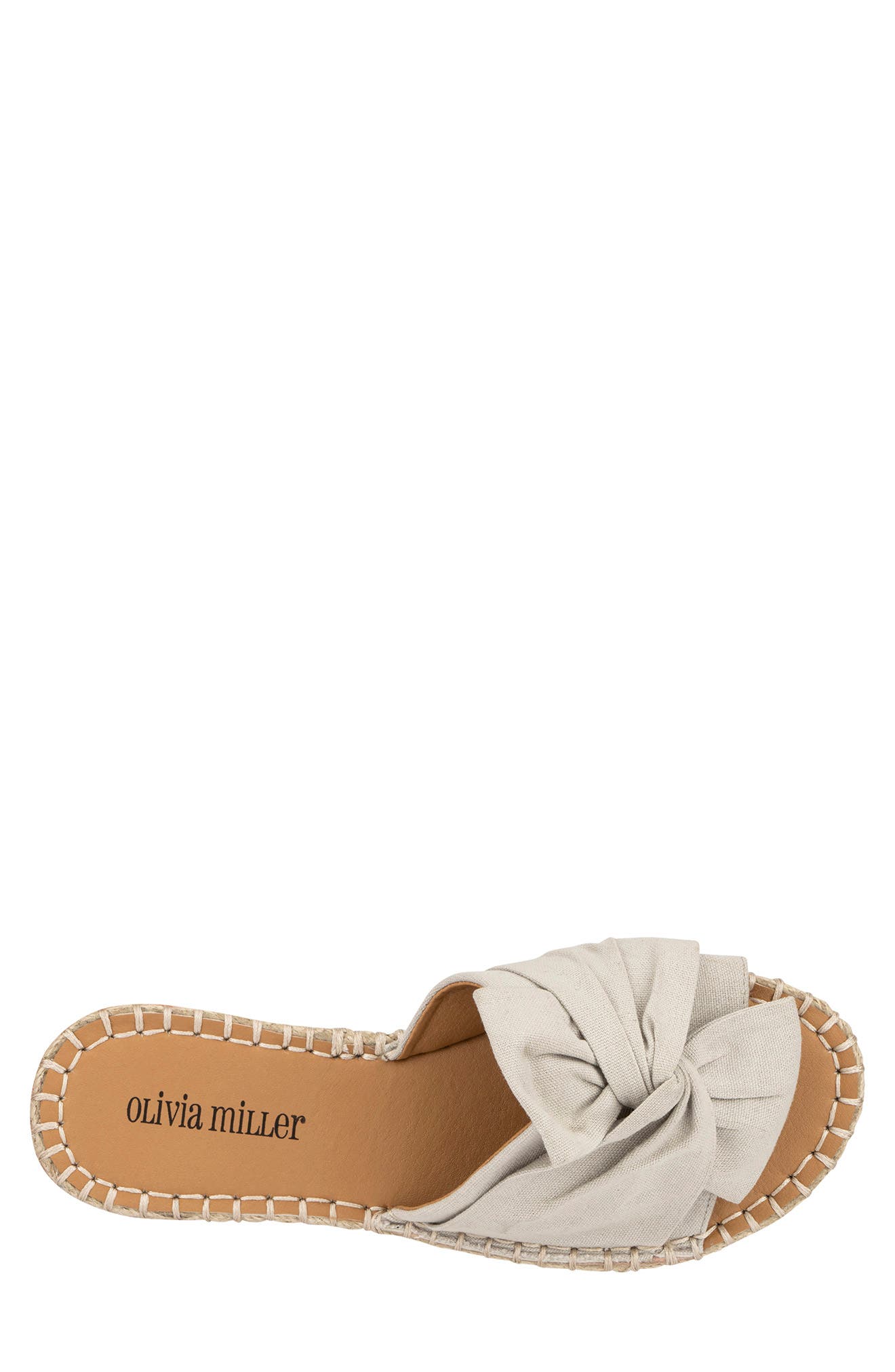 OLIVIA MILLER Bow Espadrille Sandal, Alternate, color, 