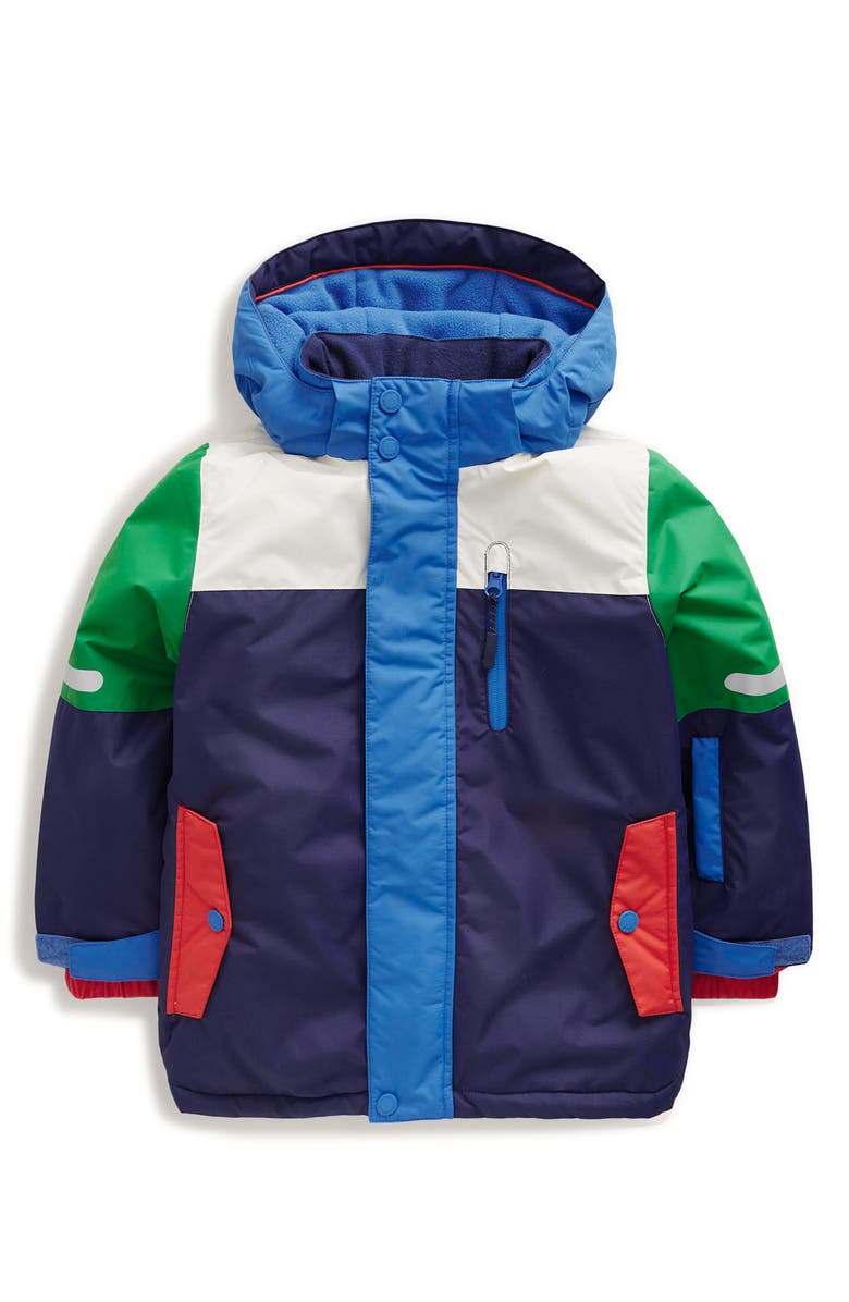 Mini Boden Kids' All Weather Waterproof Hooded Coat, Main, color, 