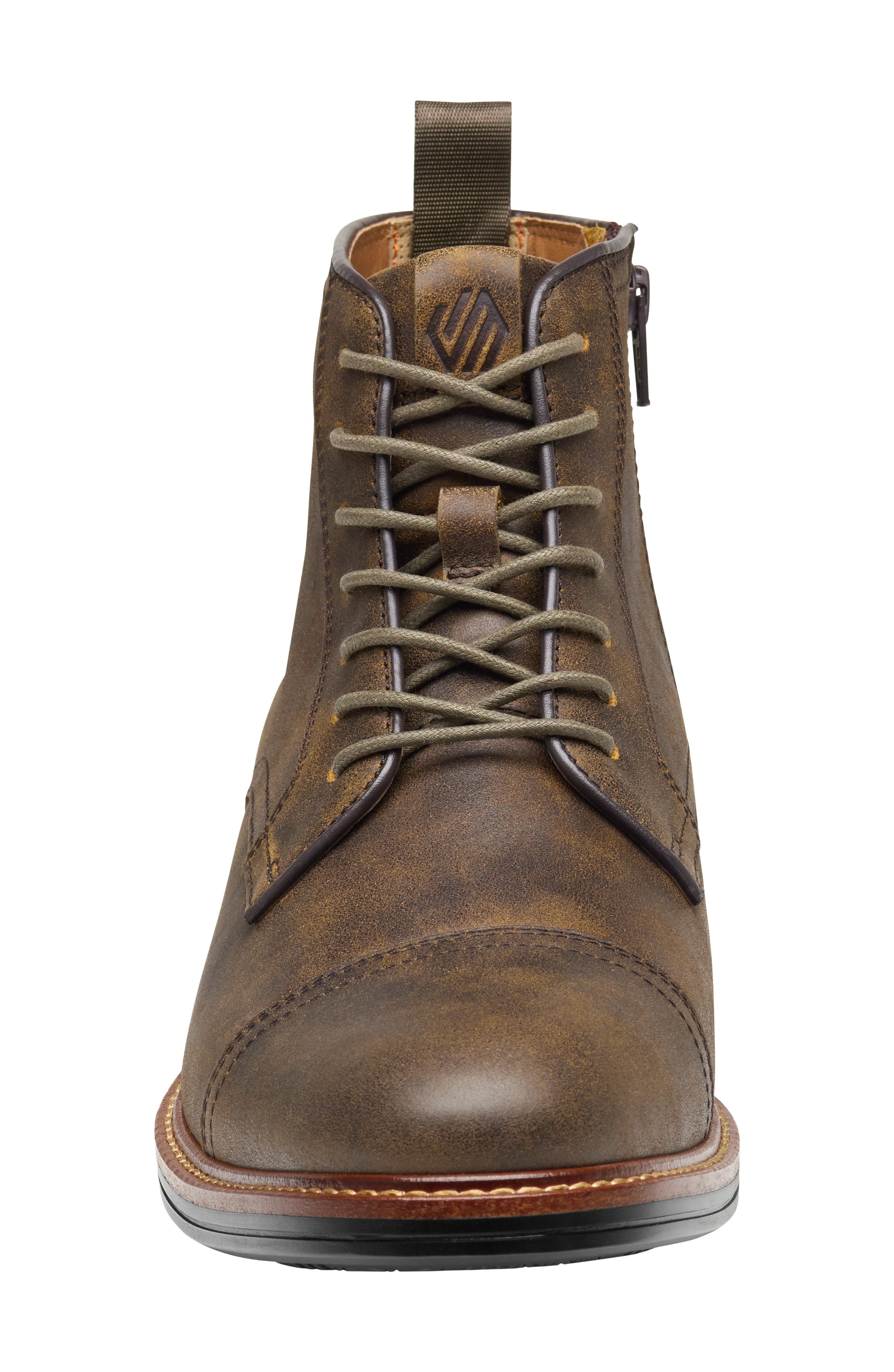 XC Durham Waterproof Cap Toe Boot, Alternate, color, DARK BROWN WATERPROOF LEATHER