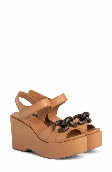 Pedro Garcia Delta Platform Wedge Sandal