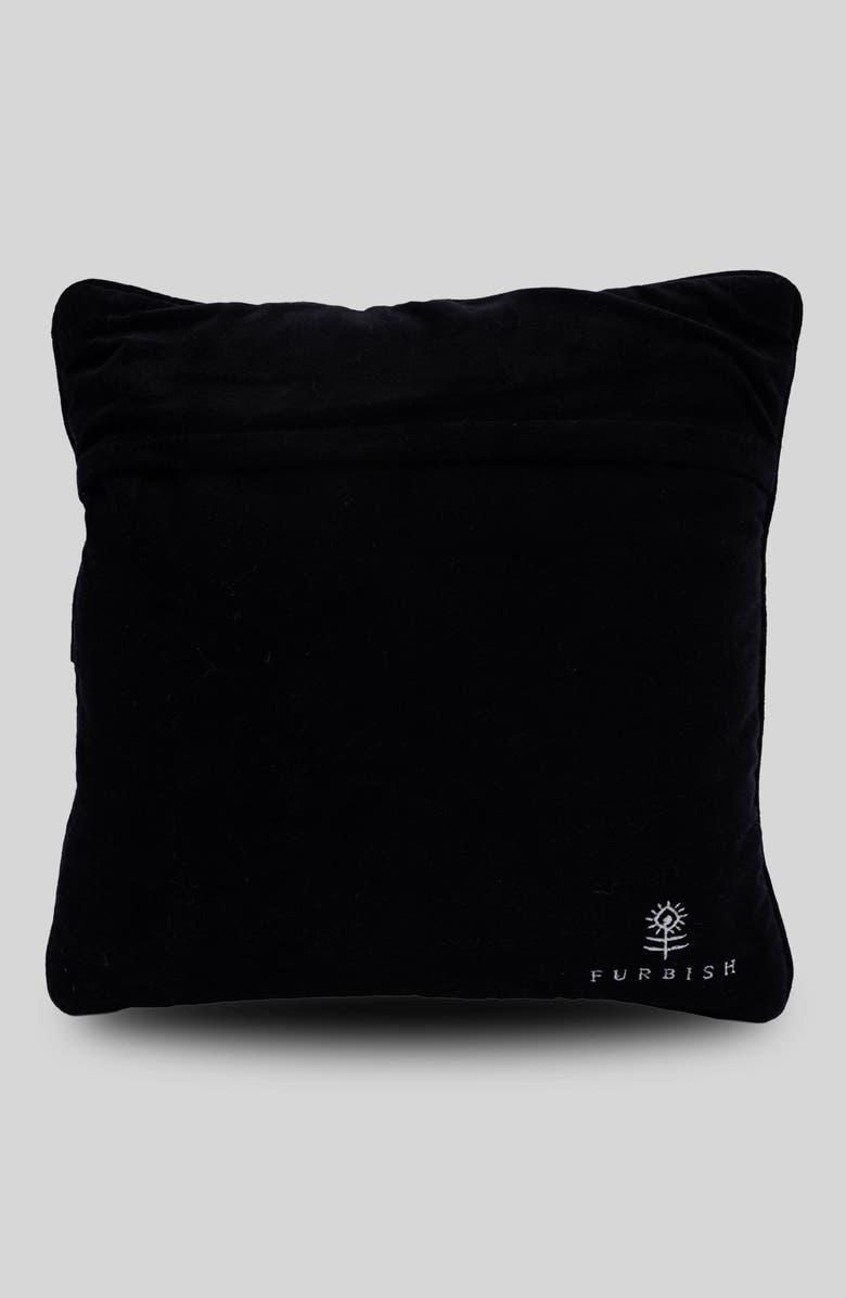 Furbish Penalty Box Needlepoint Pillow, Alternate, color, Penalty Box