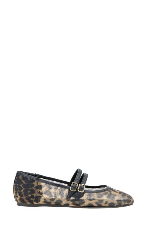 Bcbg Harisa Mary Jane Flat In Animal Print