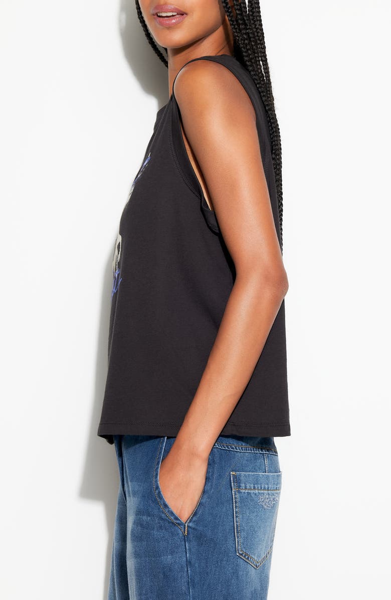 Spiritual Gangster Pegasus Bowery Cotton Tank, Alternate, color, Black