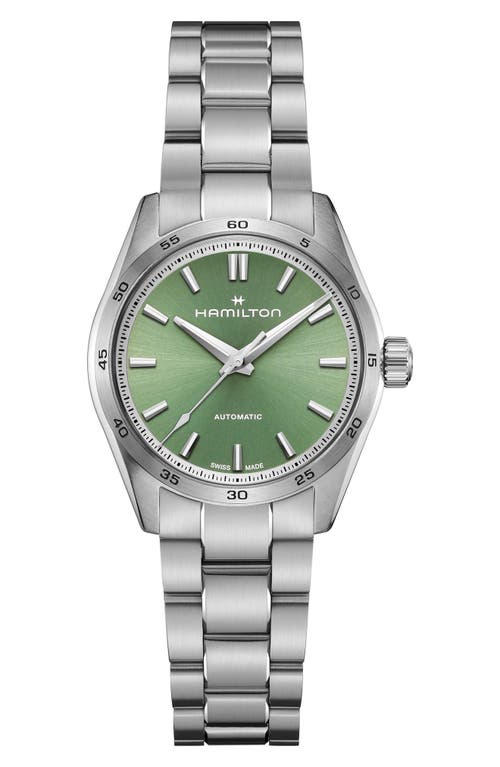 Hamilton Jazzmaster Performer Auto In Green