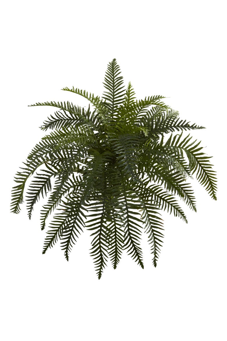 26-in River Fern Artificial Plant, Main, color, Green