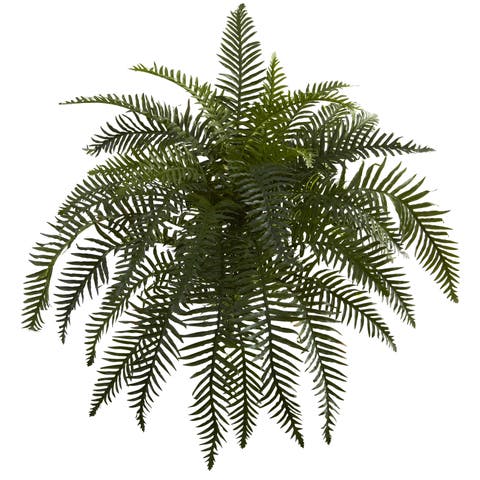 26-in River Fern Artificial Plant (Set of 2)