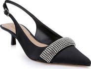 BADGLEY MISCHKA Bibi Pointed Toe Slingback Pump