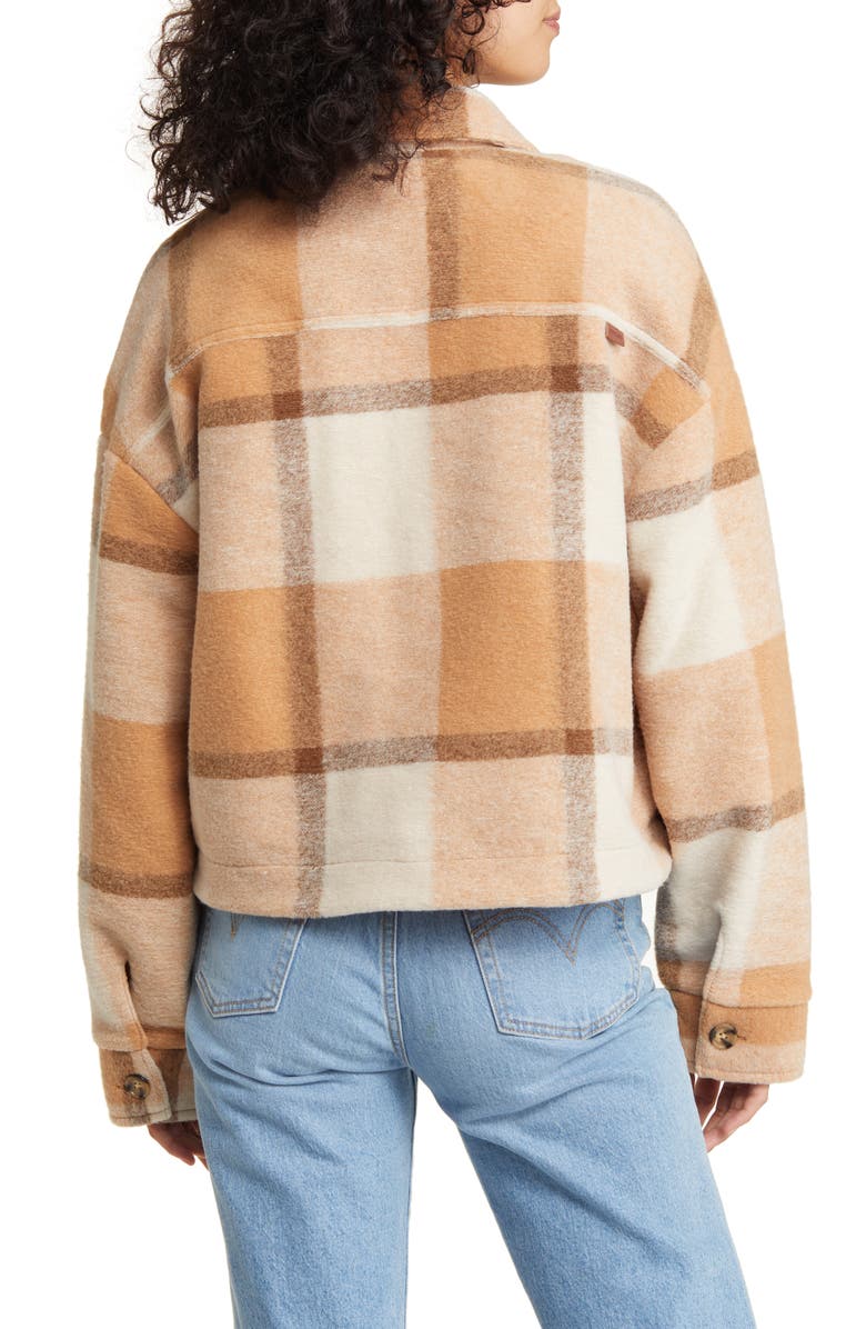 Rip Curl Tropics Plaid Flannel Jacket, Alternate, color, 