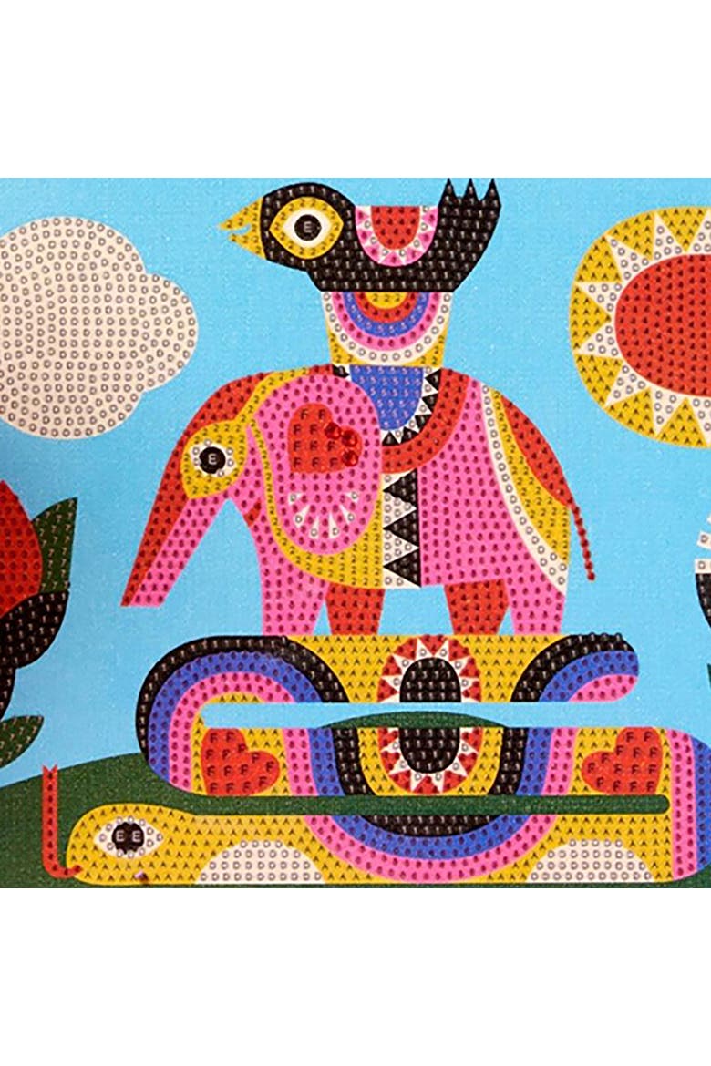 Sparkle Art, The Pyramid, DIY Bedazzled Artwork Craft Kit, Alternate, color, Multicolored