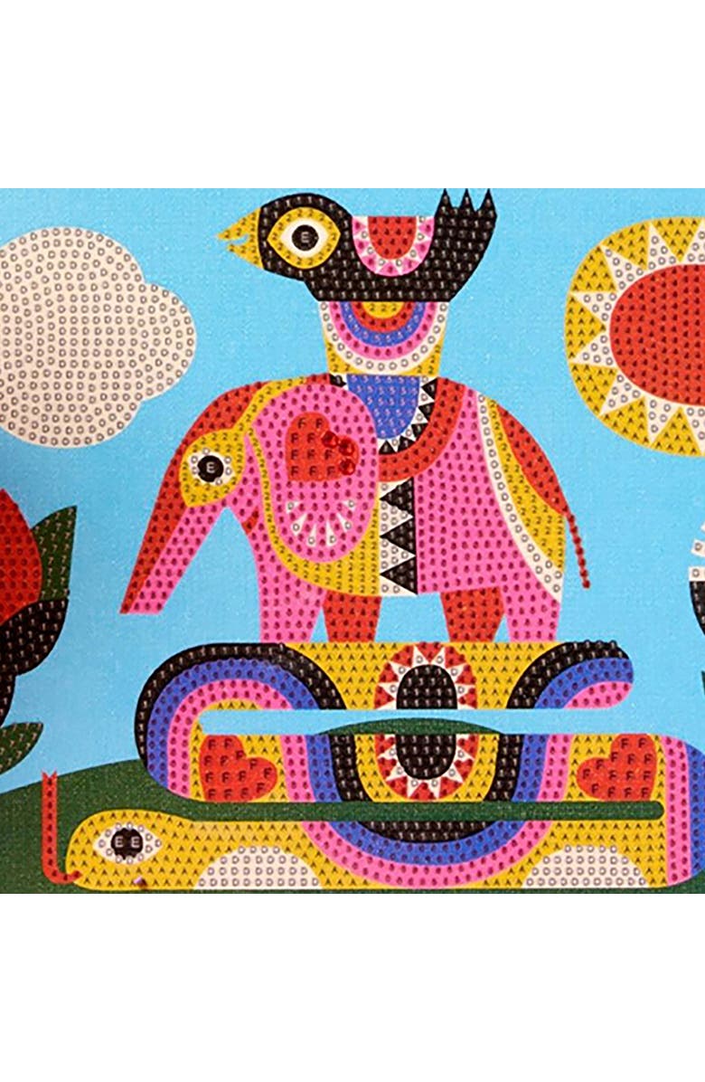 Journey of Something Sparkle Art, The Pyramid, DIY Bedazzled Artwork Craft Kit, Alternate, color, Multicolored