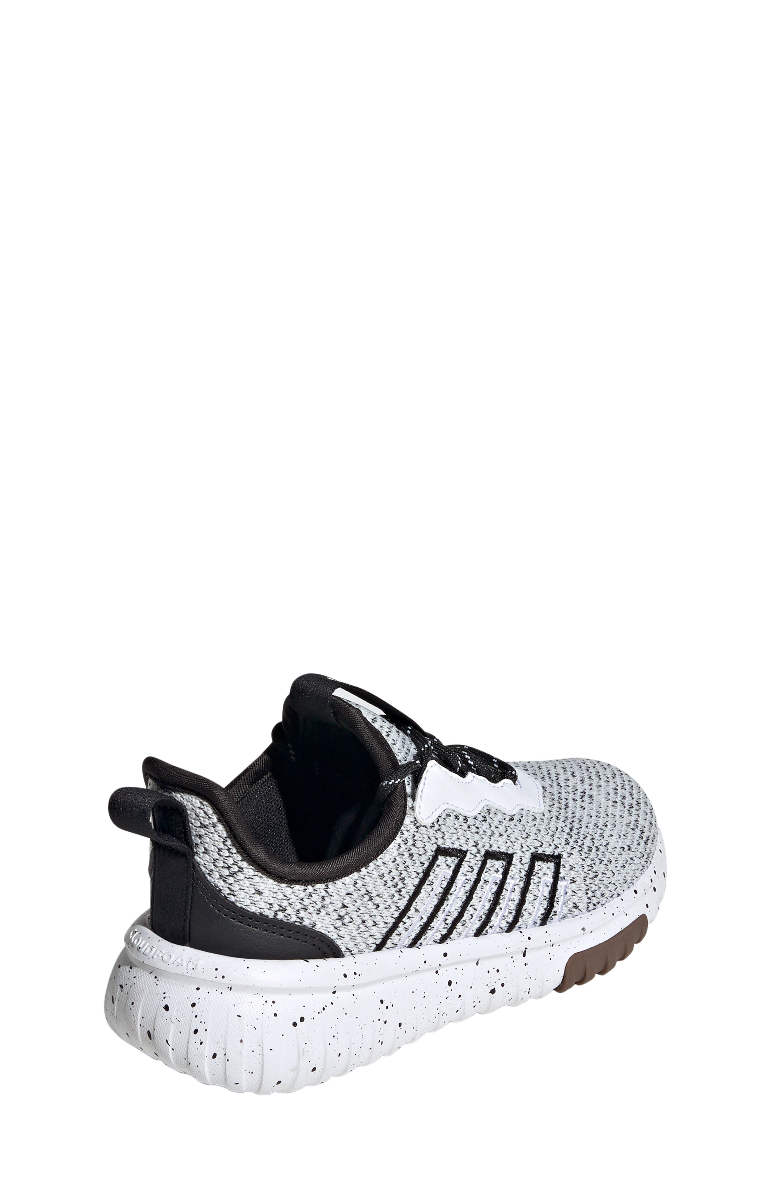 adidas Kids' Kaptir Flow 2.0 Sneaker, Alternate, color, White/ Black/ White