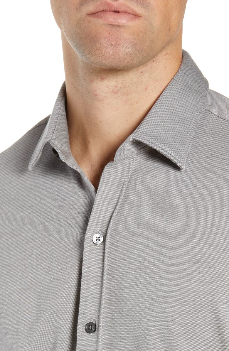 BOSS Robb Sharp Fit Jersey Shirt, Alternate, color,