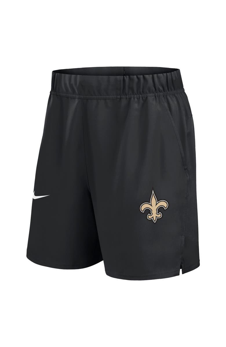 Nike Men's Nike Black New Orleans Saints Blitz Victory Performance Shorts, Alternate, color, Black