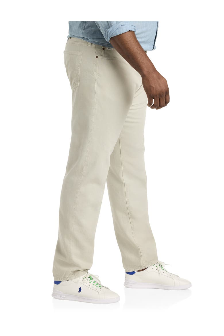 Big & Tall Straight-Fit Stretch Jeans, Alternate, color, STONEWARE GREY