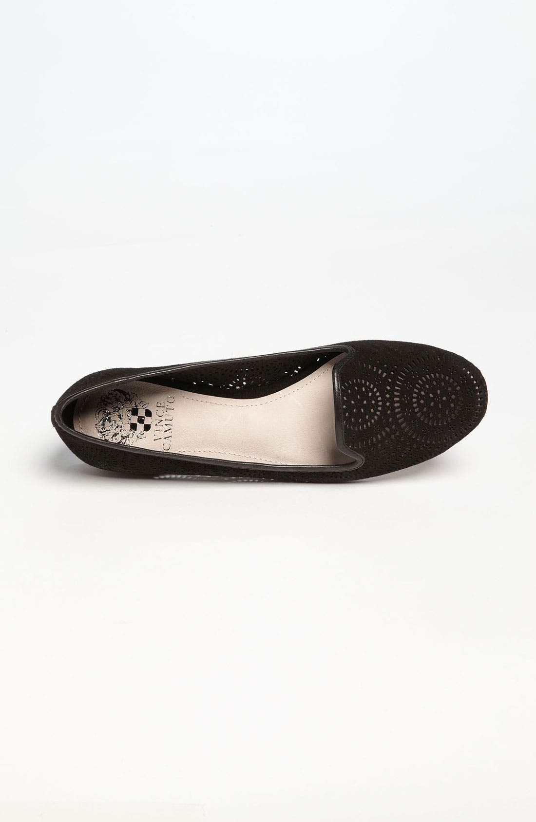 'Lancaster' Flat (Nordstrom Exclusive), Alternate, color, BLACK