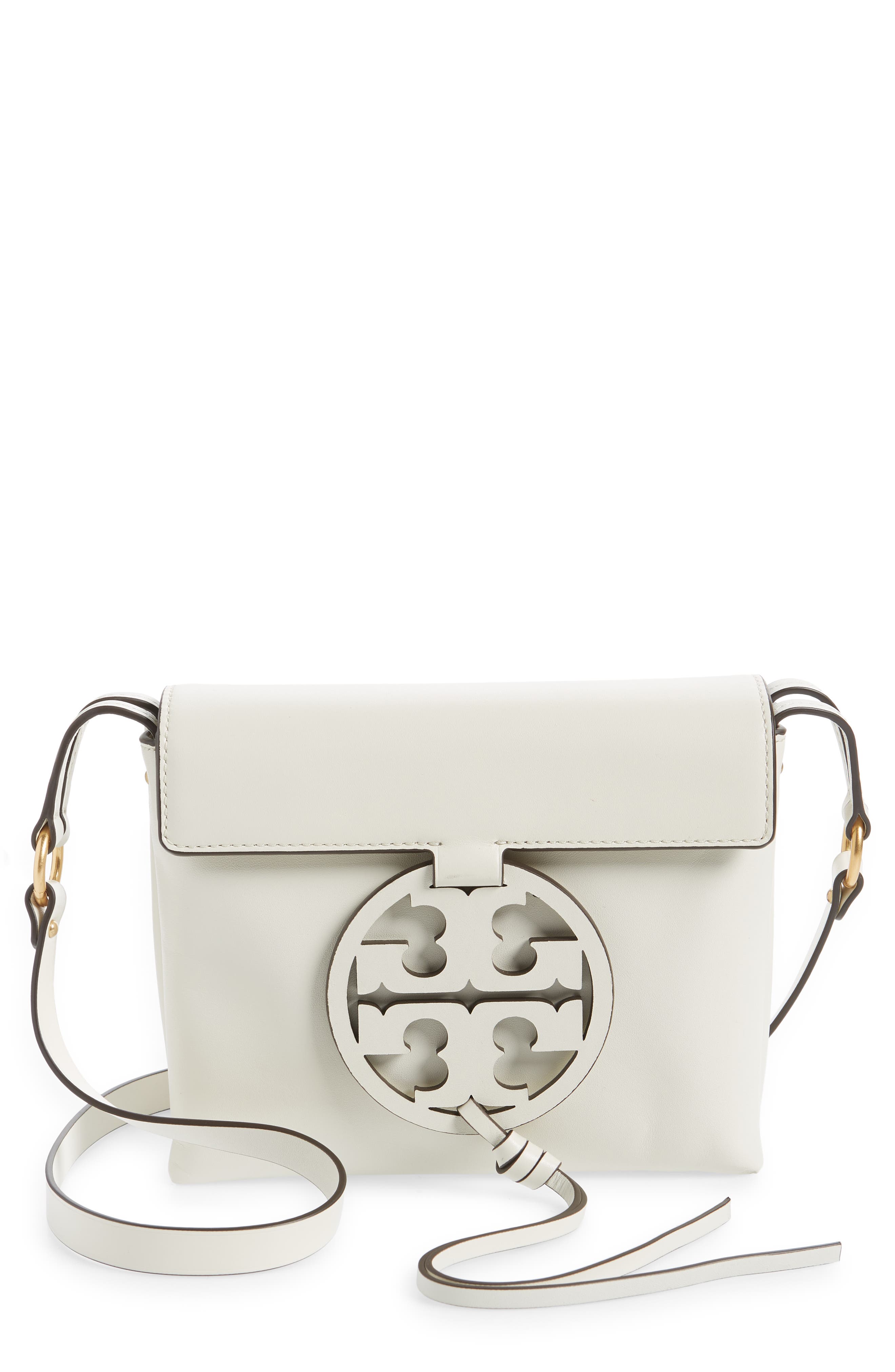 Miller Leather Crossbody Bag, Main, color, BIRCH