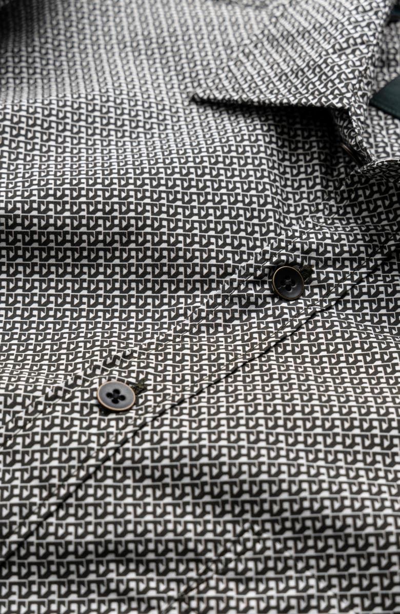 Rodd & Gunn Hatton Original Fit Geo Pattern Button-Up Shirt, Alternate, color, 