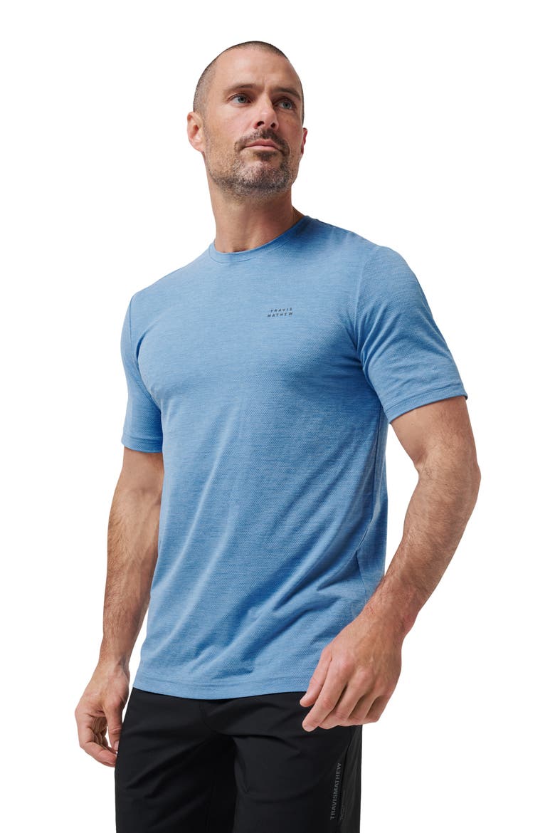 Heater Pro T-Shirt, Alternate, color, PACIFIC COAST