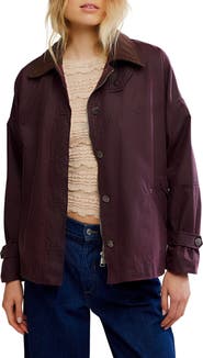 Free People Cori Waxed Cotton Jacket