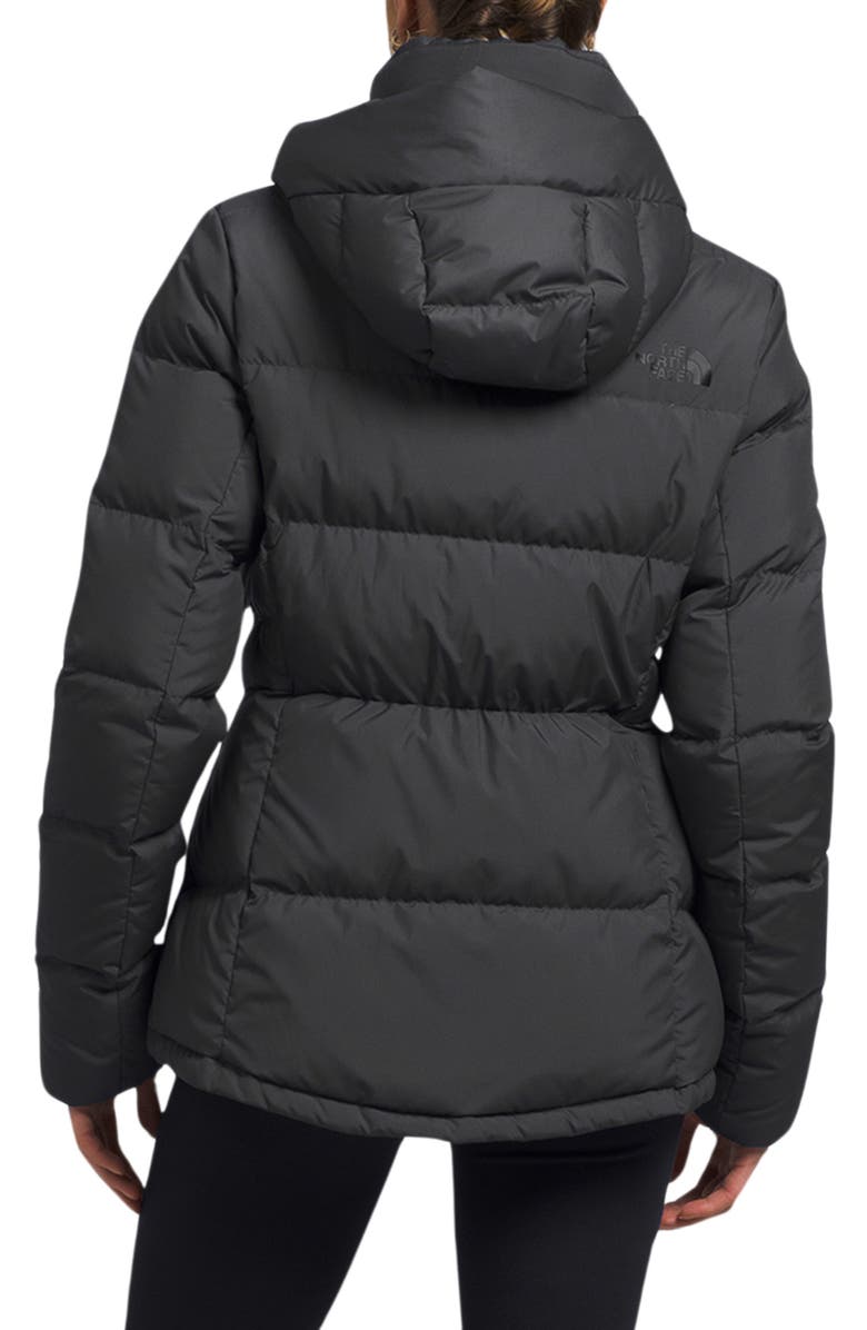 The North Face Metropolis Water Repellent 550 Fill Power Down Hooded Parka, Alternate, color, 