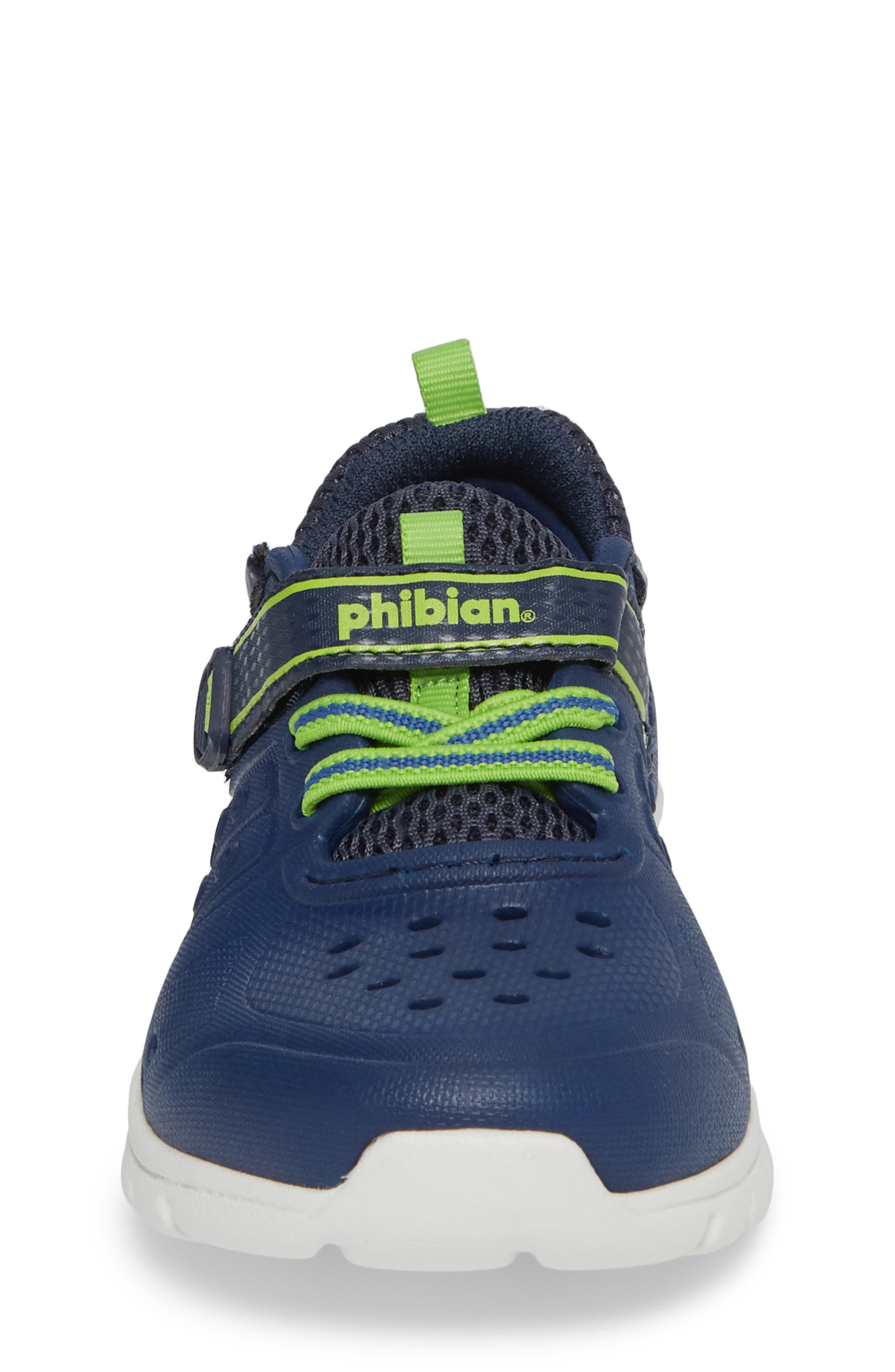 Stride Rite Made2Play<sup>®</sup> Phibian Light-Up Sneaker, Alternate, color, 