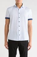 SOUL OF LONDON Short Sleeve Sport Shirt