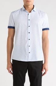 SOUL OF LONDON Short Sleeve Sport Shirt