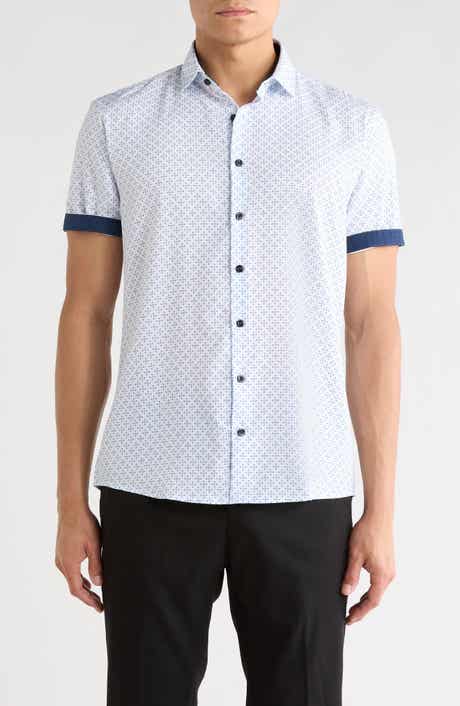 SOUL OF LONDON Short Sleeve Sport Shirt
