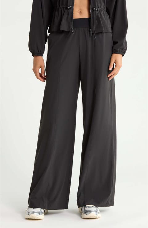Atlas Elastic Waist Wide Leg Pants