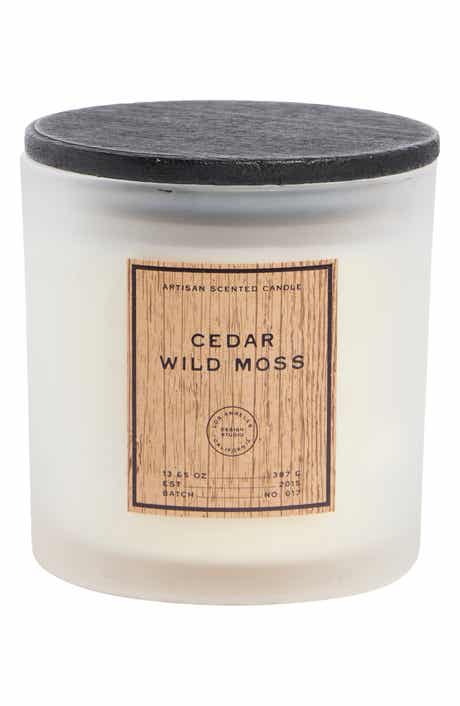 PORTOFINO CANDLES Cedar & Wild Moss Jar Candle
