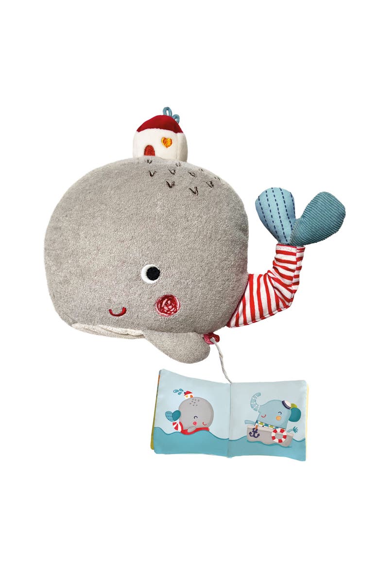 Bababoo and friends<sup>®</sup> Wilma Whale Adventures Book & Plush Set, Alternate, color, Grey