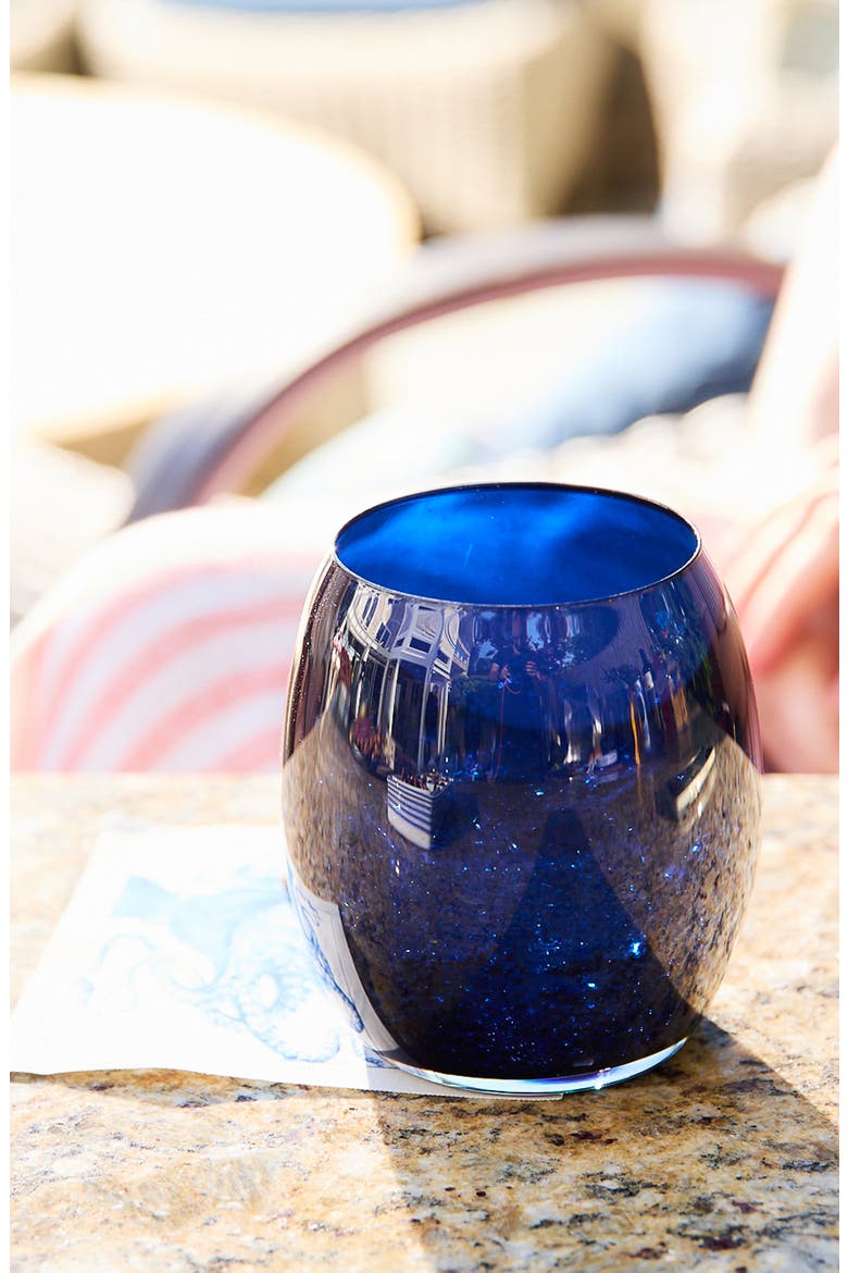 Les Nuages Blue Tumblers Set of 4 - Blue, Alternate, color, BLUE