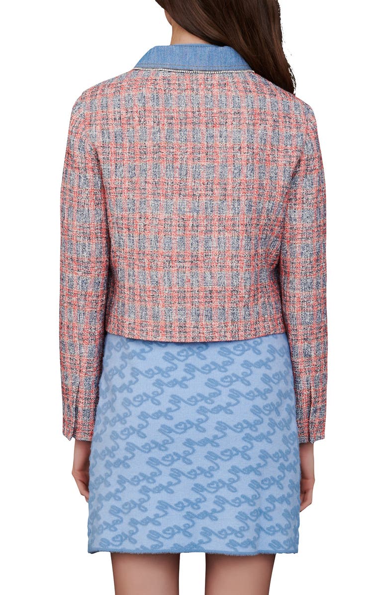 maje Cotton Blend Tweed Jacket, Alternate, color,