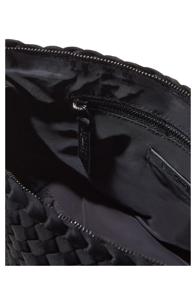 NAGHEDI Portofino Medium Cosmetics Bag, Alternate, color, Onyx