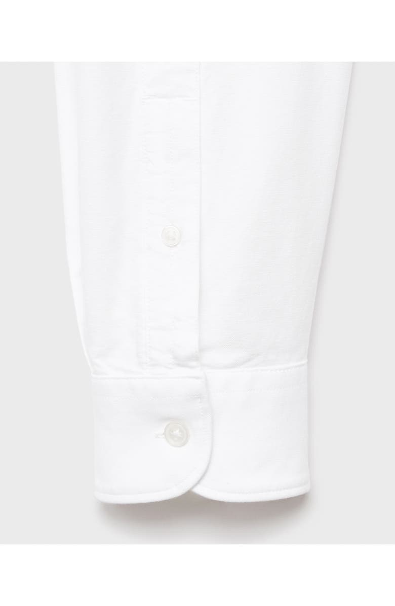 MANGO Regular Fit Oxford Button-Down Shirt, Alternate, color, White