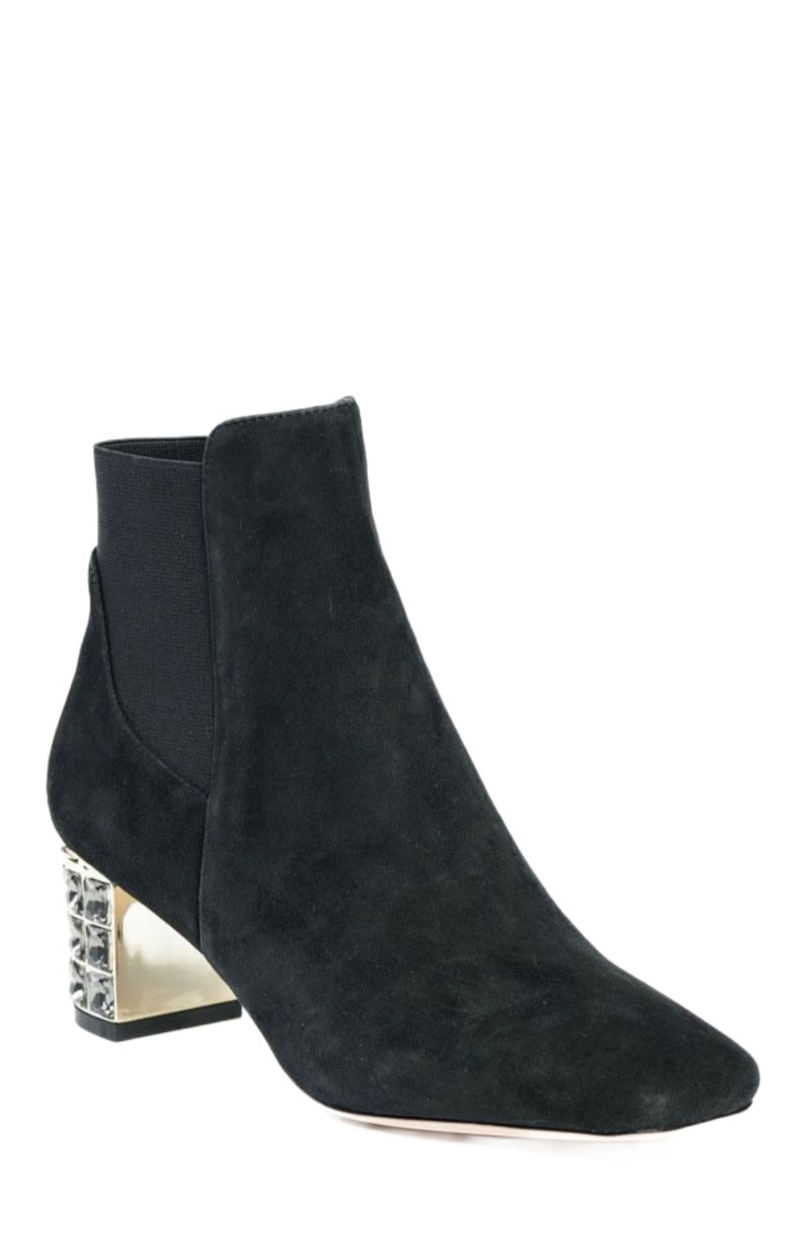 Allegra James Payley Suede Bootie, Alternate, color, 