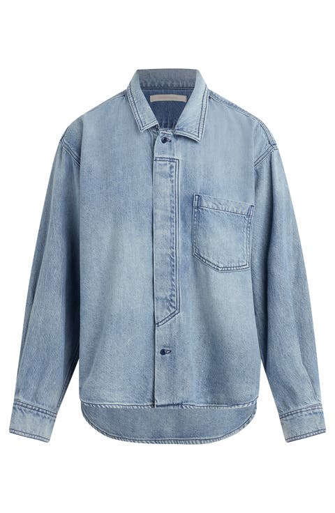 The Thinking About It Denim Shirt