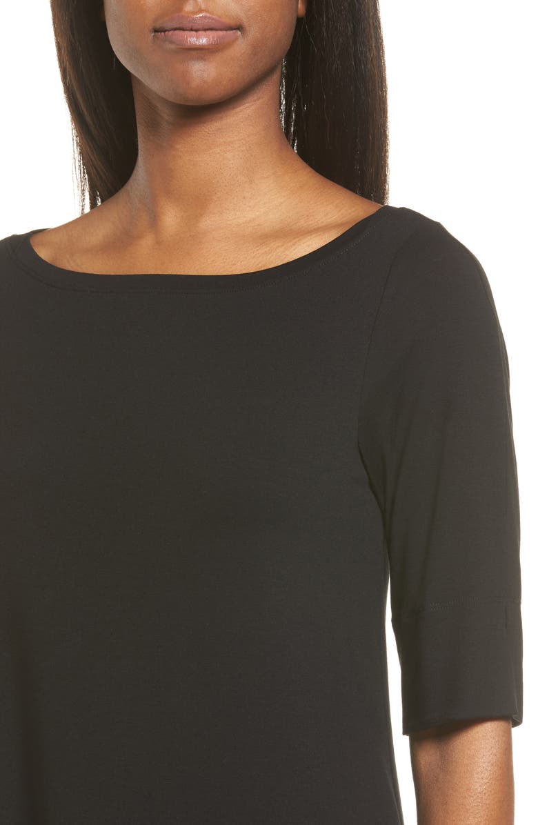 Eileen Fisher Jersey Shift Dress, Alternate, color,
