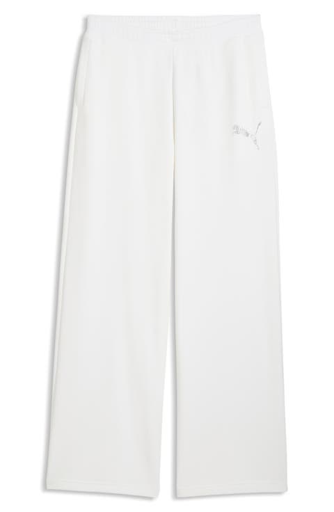 Essential Graphic Leo Luxe Bedazzled Track Pants