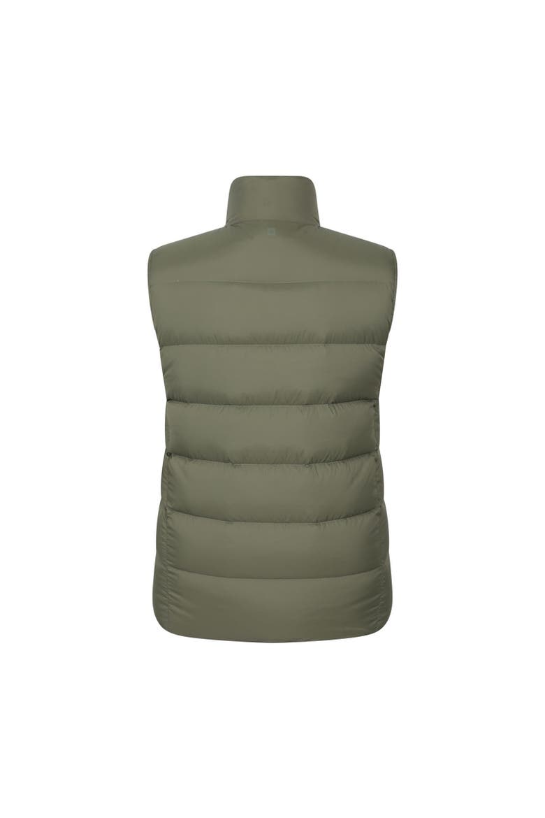 Stratus Down Packable Vest, Alternate, color, Khaki Green