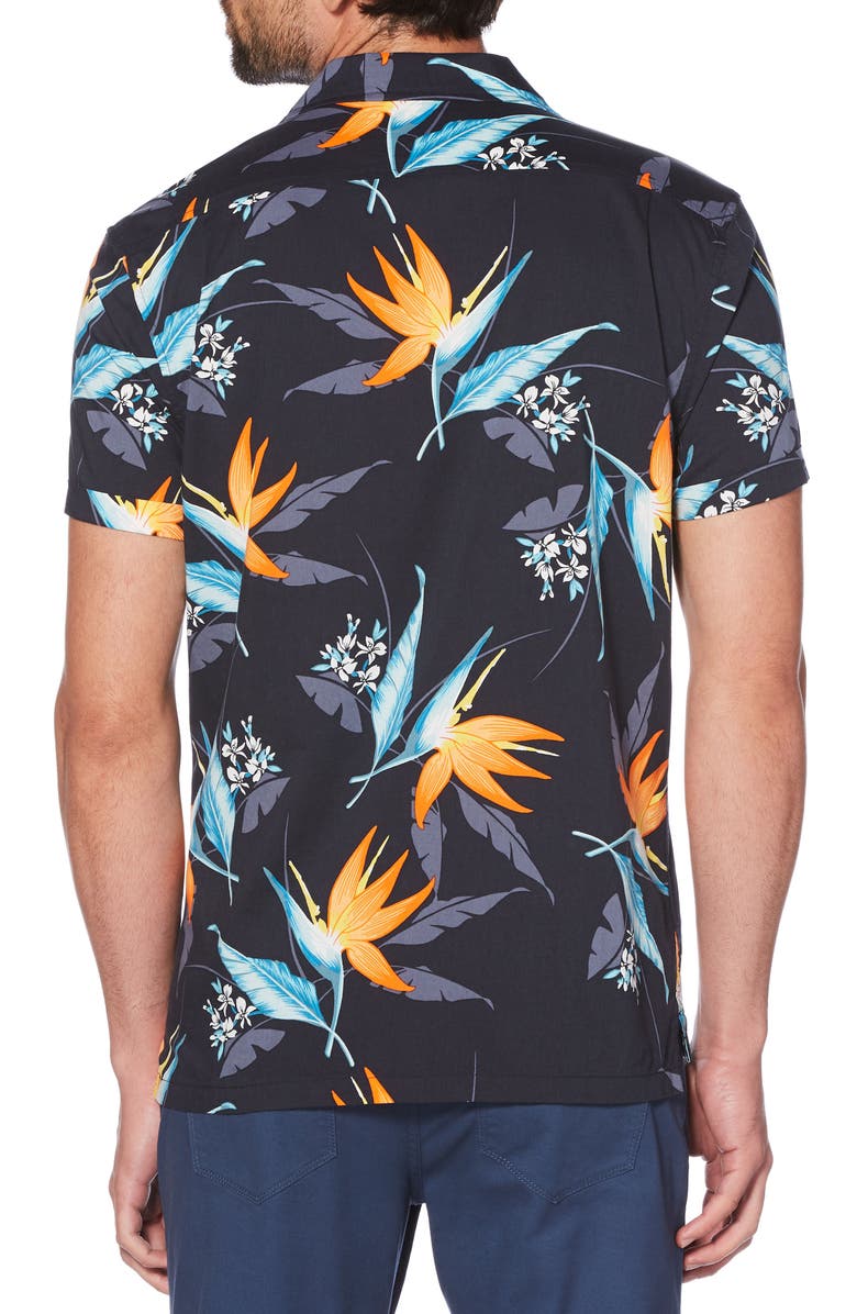 Original Penguin Tropical Floral Shirt, Alternate, color, 