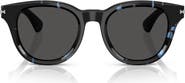 Burberry 51mm Round Sunglasses