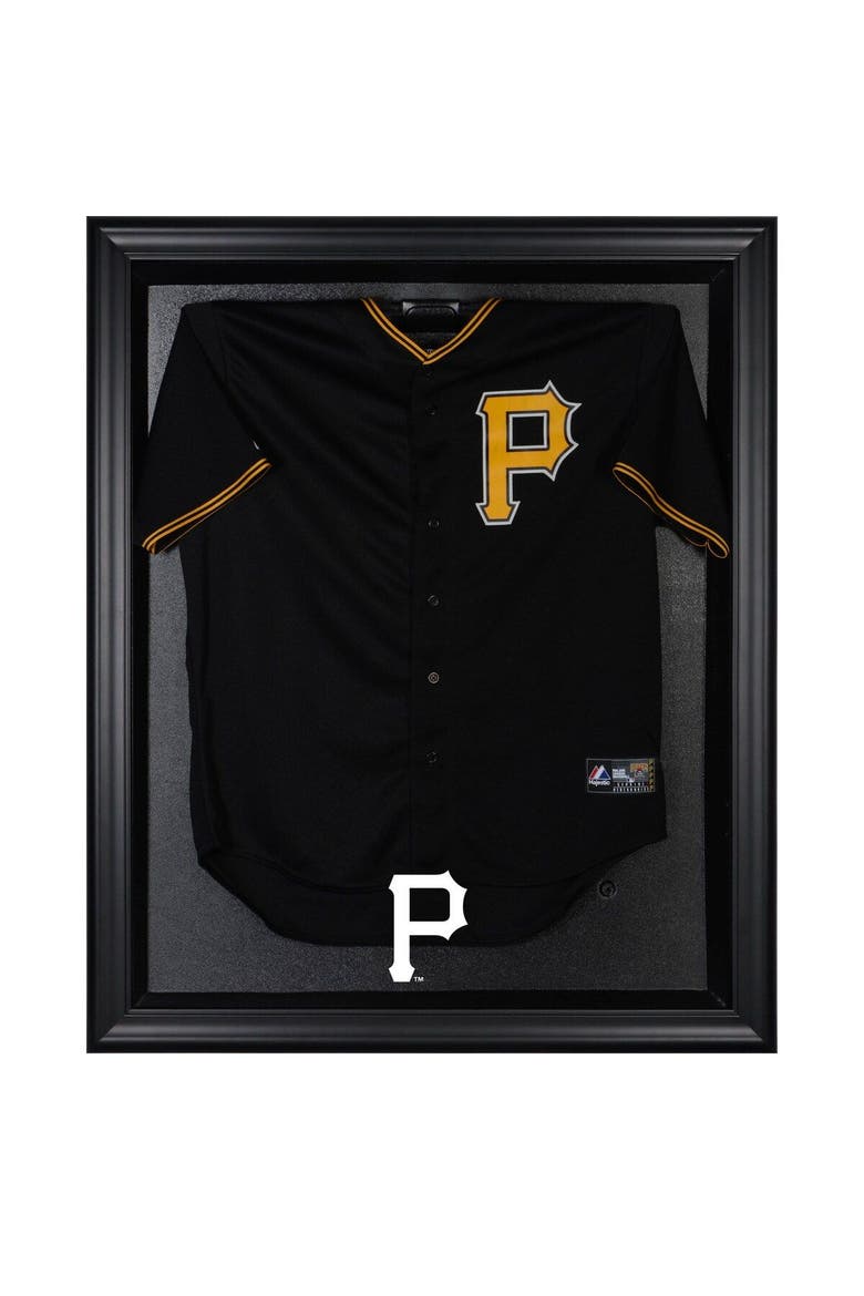 Pittsburgh Pirates (2014 - Present) Black Framed Logo Jersey Display Case, Main, color, Black