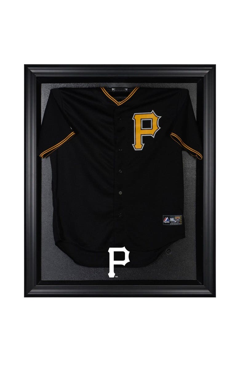 FANATICS AUTHENTIC Pittsburgh Pirates (2014 - Present) Black Framed Logo Jersey Display Case, Main, color,