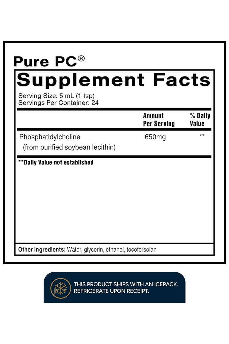 Micellized Pure PC Phosphatidylcholine Liquid Cellular Support Supplement, Alternate, color, None